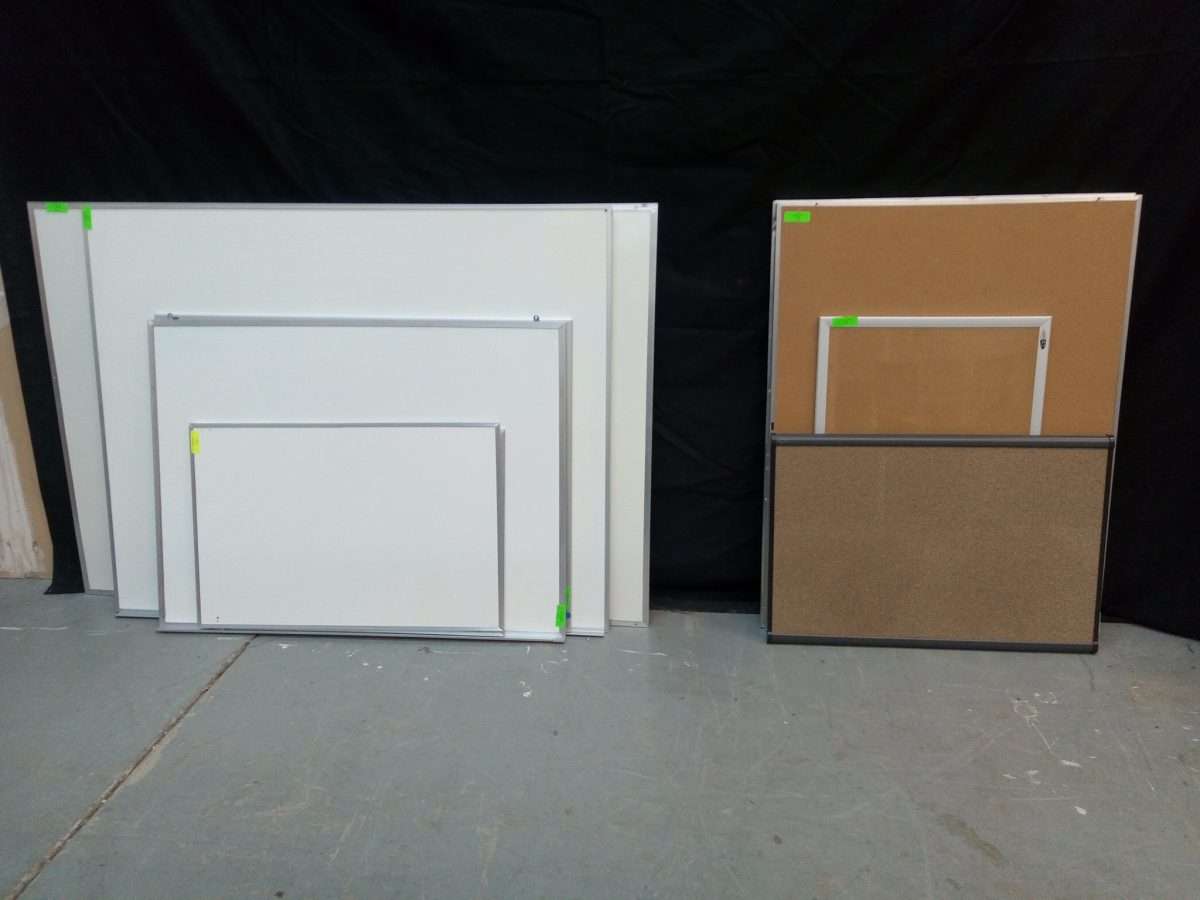 Whiteboards and Cork Boards