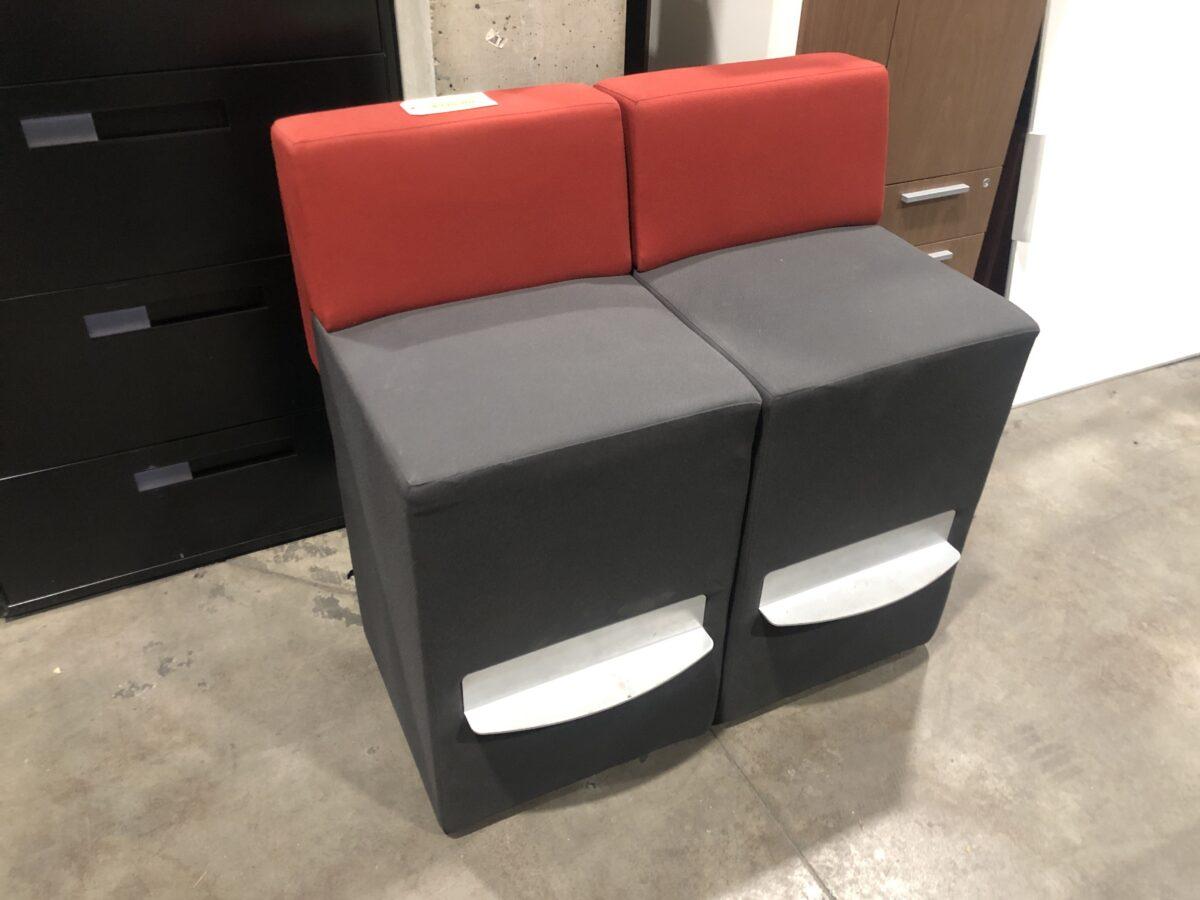 Artopex Red & Grey Bistro Seating