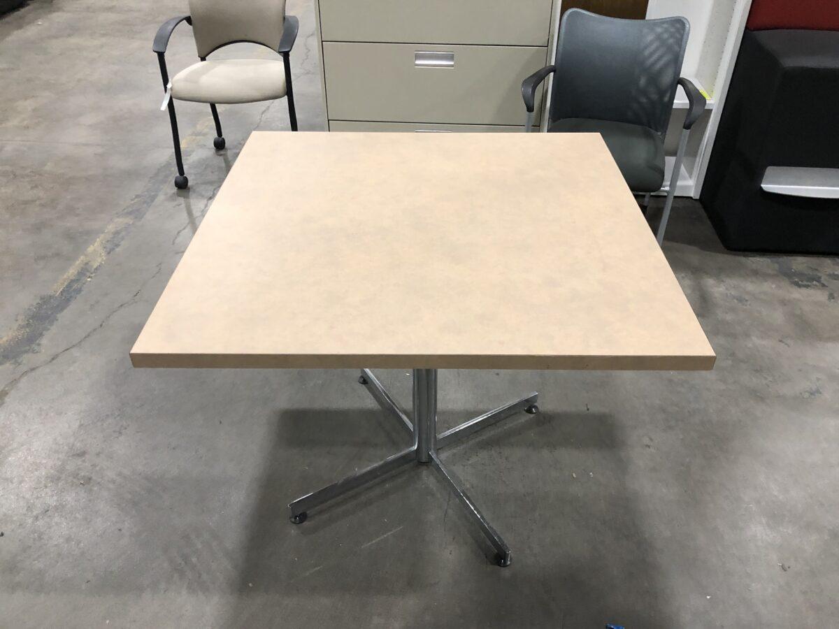 Light Brown Square Tables