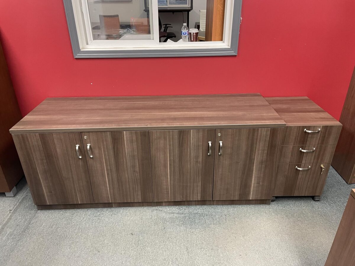 Brown Office Credenza