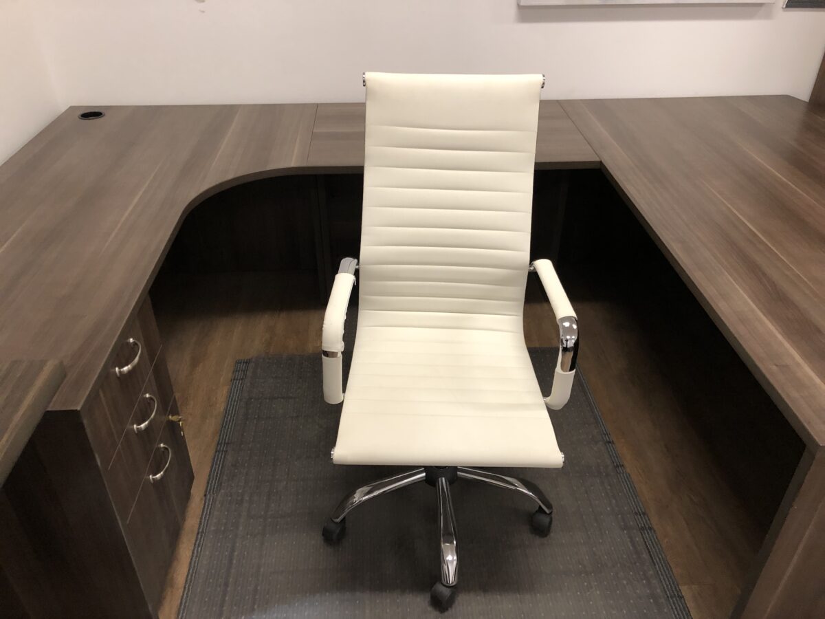 White Meeting Chair
