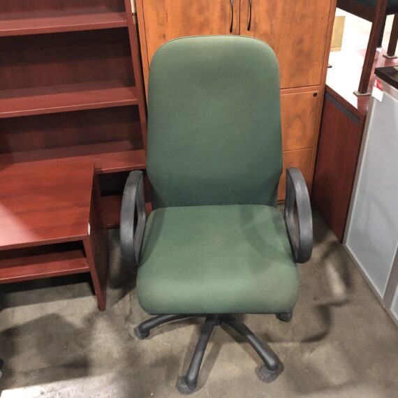 Green High Back Office Chair