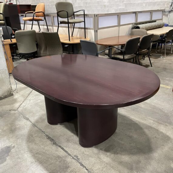 Dark Brown Meeting Table