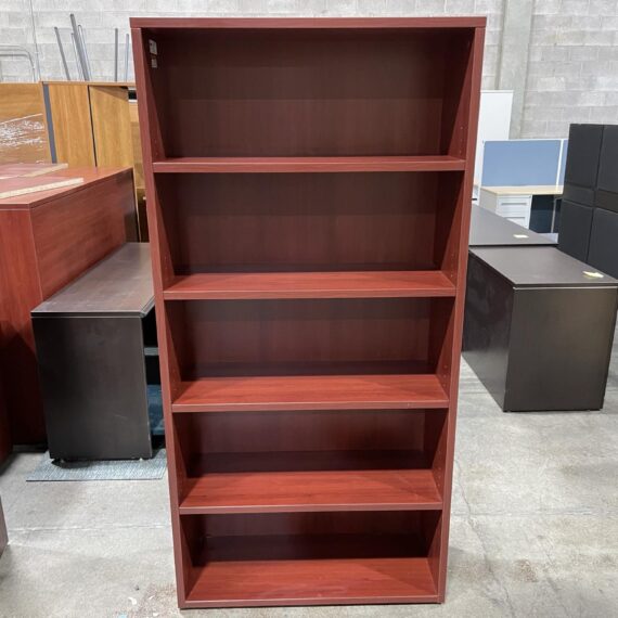 Cherry Red Bookcases