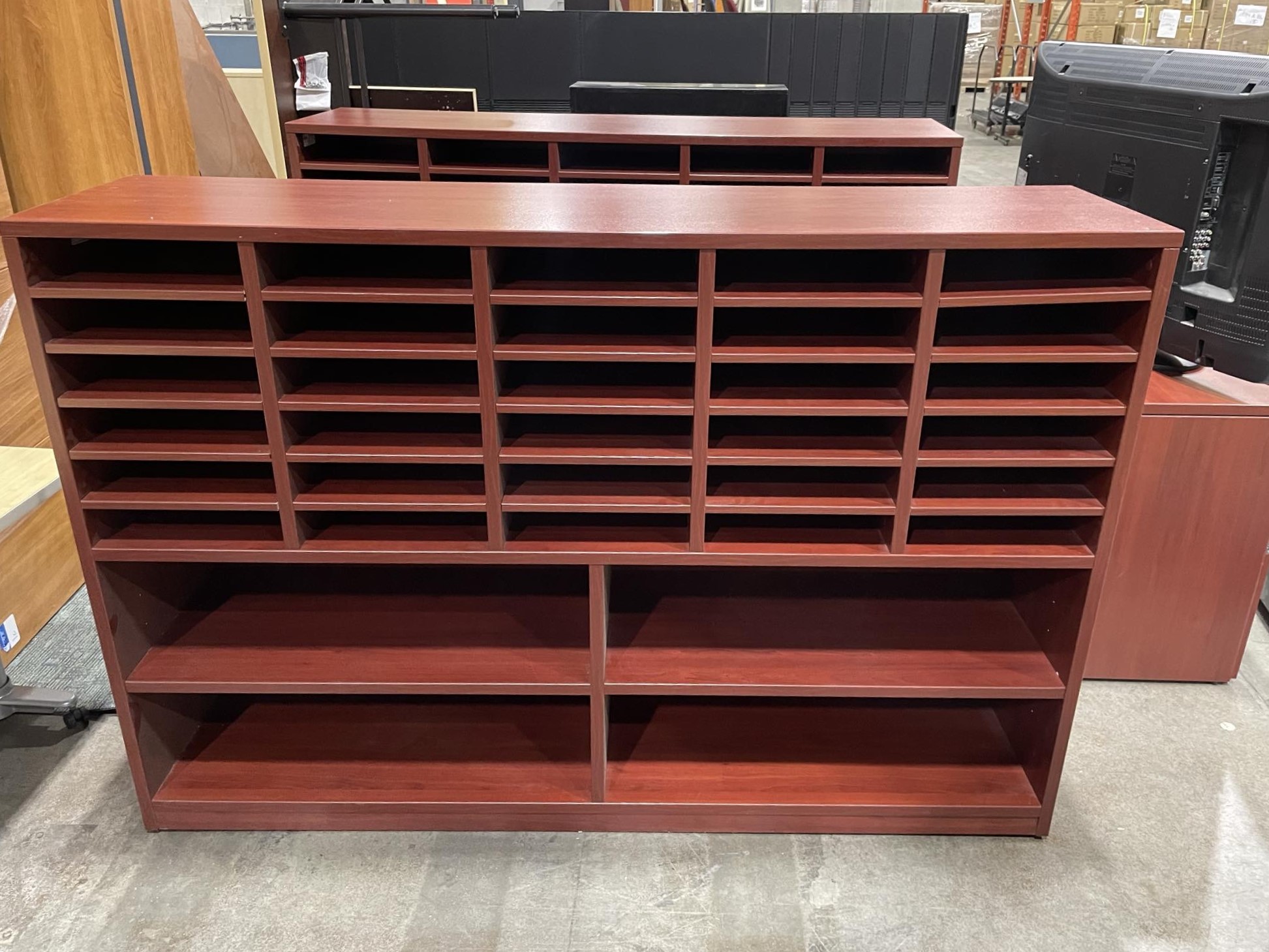 Cherry Red Mail Sorters - OTS Furniture