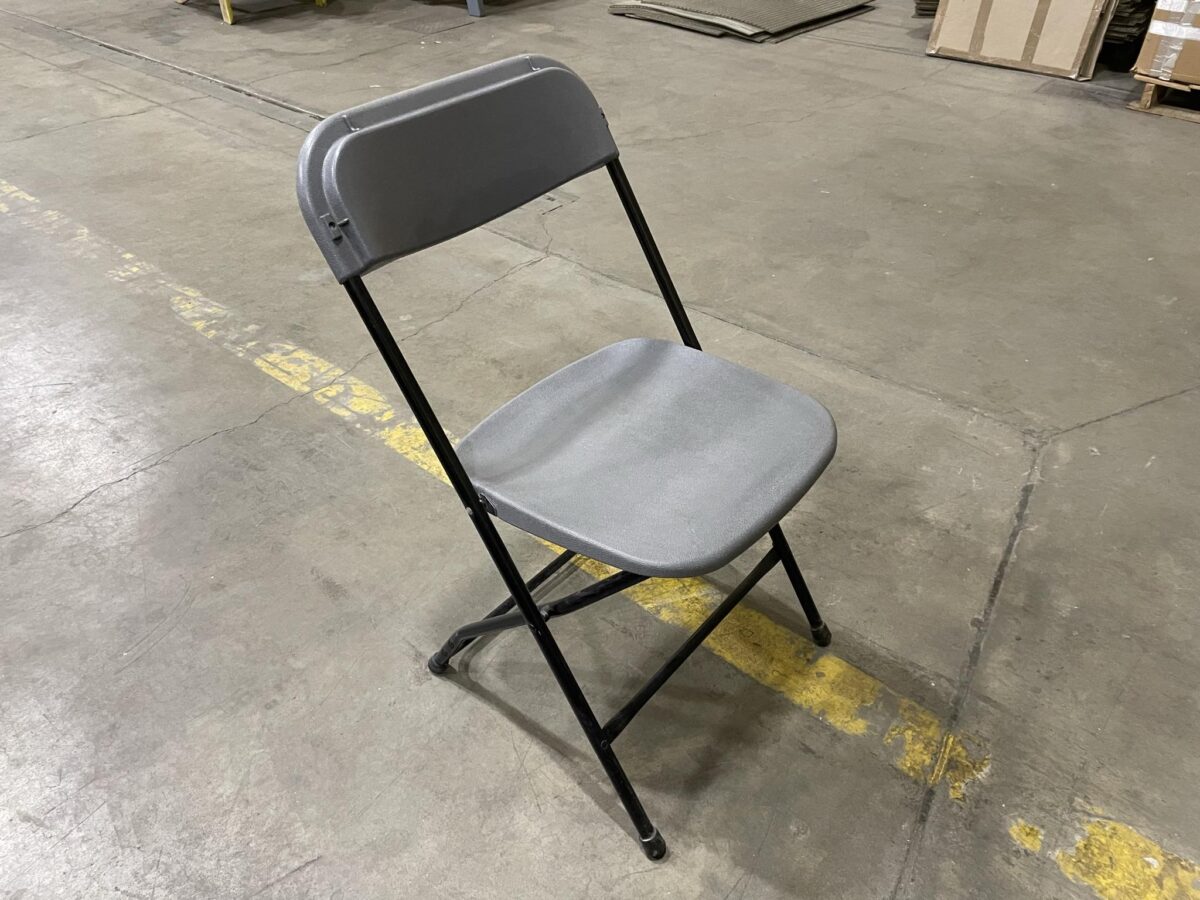 Grey Folding Chairs